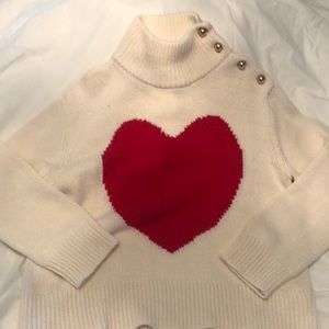 Kate spade heart sweater
